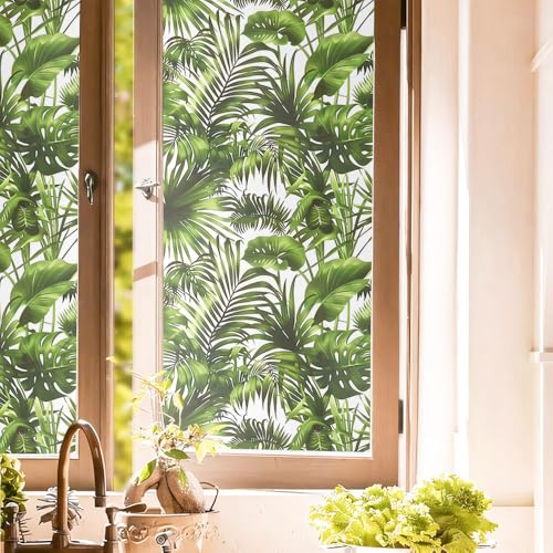 Película Decorativa para Ventana Verde 40x300 cm miniatura 1