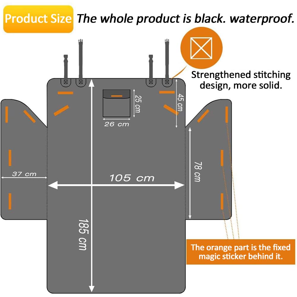 Cani Telo Bagagliaio Auto, per Vauxhall Corsa 5-Door F E D C B A 2008+ Tappetino di Protezione del Bagagliaio dell'auto Impermeabile e Resistente Telo Bagagliaio Auto