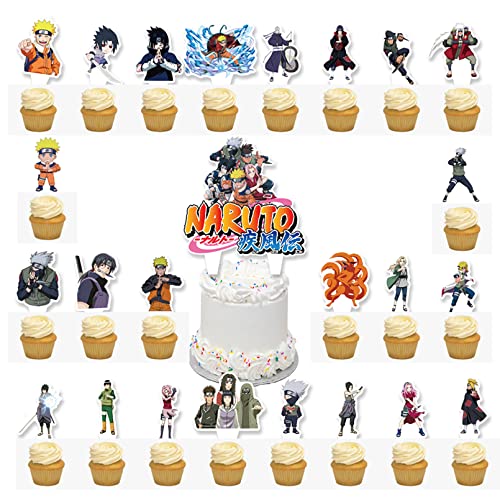 Decoración para Tartas Naruto,Decoracion Tarta Naruto Cake Topper,Decoracion Tarta...