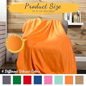   40-Packs-Fleece-Blanket-Bulk-60-x-50-Inch-Soft-Lightweight-Fleece-Blanket-Warm-Throw-Blanket-Plush-Fleece-Pet-Blanket-for-Bed-Couch-Sofa-Home-Office-Wedding-Gifts-Travel-Camping-Novel-Color
