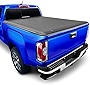 Tyger Auto T1 Soft Roll Up Truck Bed Tonneau Cover Compatible with 2004-2012 Chevy Colorado / GMC Canyon; 2006-2008 Isuzu I350 | Fleetside 5'1' Bed (61') | TG-BC1C9001 , Black