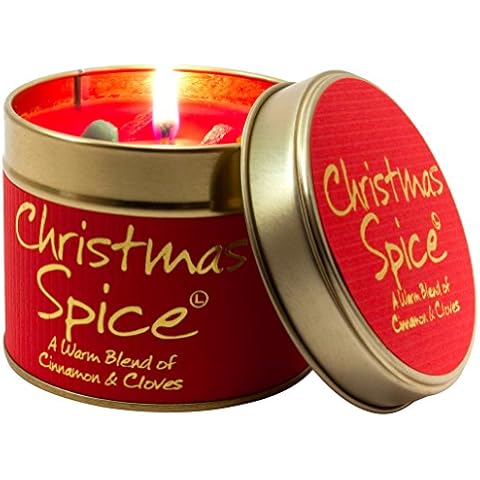 Lily-Flame Christmas Spice Scented Candle Cover
