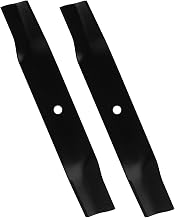 ILONPA AM100945 38 inch High Lift Blades for 38" Decks Sabre 1338GS 1538H 1638HS John Deere 116 160 165 240 245 STX38 F510 AM100991 AM137324 AM137326 AM141039 AM141041 M153118 M83459 M84472, Black