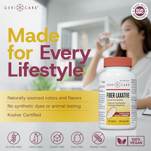 GeriCare Calcium Polycarbophil Capsules