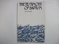 Testimony of Baptism 0854790462 Book Cover