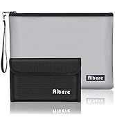 Lot De 4 Porte-documents Ignifuges Noirs - 21,5 X 14 Cm - Porte-monnaie