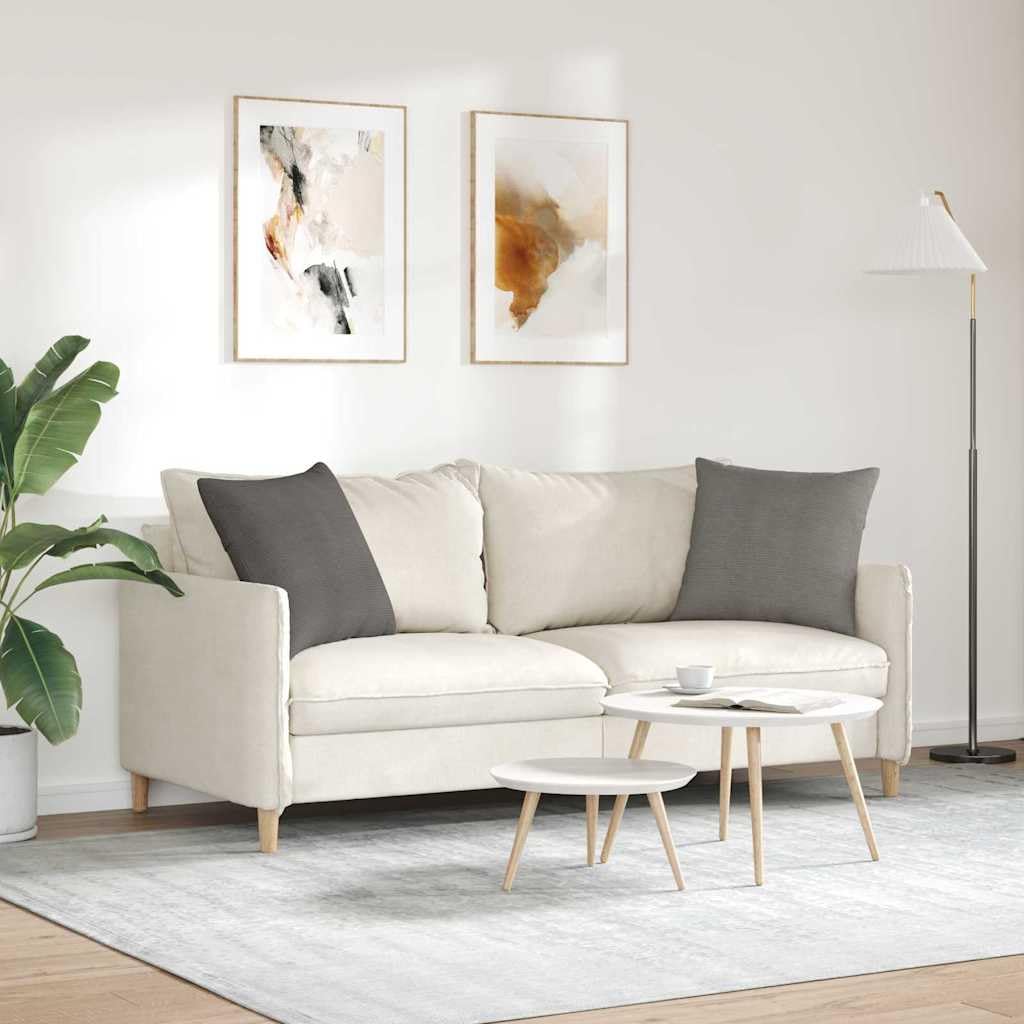 Weiche Cordkissen für Sofa 2 Stück mit samtiger Textur und modernem Design als Elegante Sofakissen und plüschige Sofakissen samtige Dekokissen