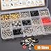 mankk 502PCS Computer Screw Assortment Kit Motherboard Standoffs Screws Laptop Screws for HDD Hard Drive,PC Case,Fan,ATX Case, SSD,CD-ROM