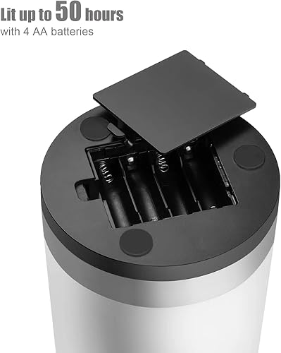 Miniatura 8 de Elrigs Enfriador de vino con lámpara táctil RGB  Cubo enfriador de botellas de vino  Aislador de doble pared con 2 bolsas de hielo para champán de