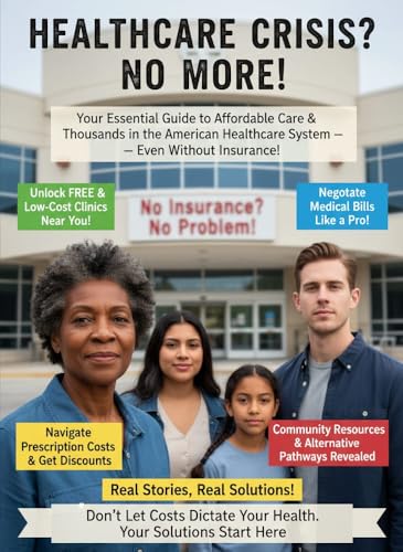 HEALTHCARE CRISIS? NO MORE!: Your Essential Guide to Affordable Care & Thousands in the American Healthcare System - Even Without Insurance!