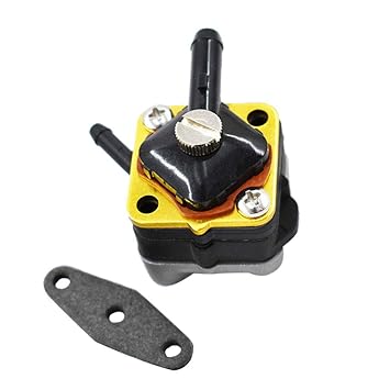 ALL-CARB Fuel Pump with Gasket Fit for Johnson Evinrude 6hp 8hp 9.9hp 15hp 397839 9.9/10/15 hp 397839, 391638, 395091, Mallory 9-35350 Sierra 18-7350