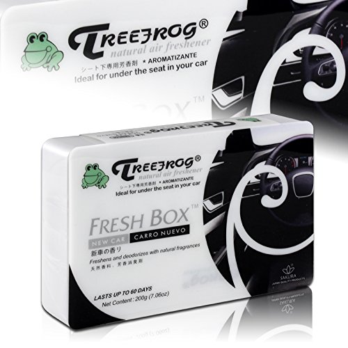 EPARTS TreeFrog New Car Air Freshener - Natural Scent Odor Eliminator
