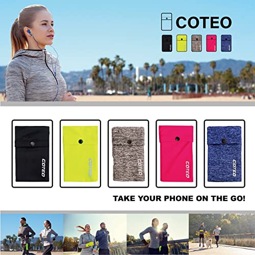 Coteo Arm Band For Phone For Running Cell Phone Holder Handfree Wrist Wallet,Wrist Pouch,Sweatband,Wristband Wallet,Mobile Holder thumb #8
