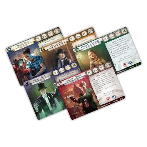 Image of Asmodee Arkham Horror: The Card Game Chapter Two CORE Set - Cooperative LCG of Mystery & Madness with New Investigators & 3-Scenario Campaign, Ages 14+, 1-4 Players, 90 Min Playtime