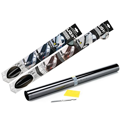 Bottari 22128 Universale Tönung Wärmeschutzfolie Light Vision, 76 x 150 cm, Hellgrau