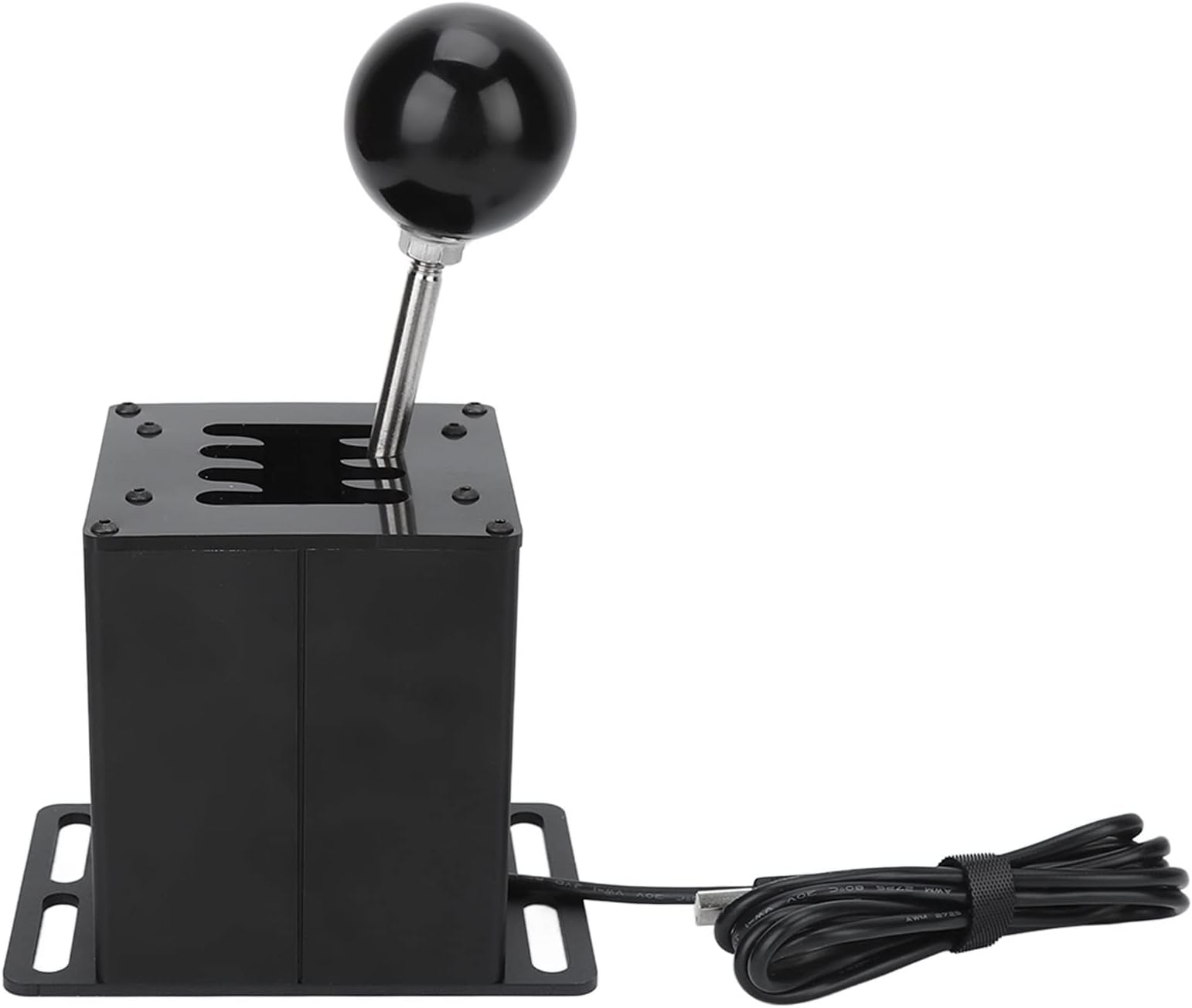USB Simulator Shifter 7+R H Gear Shifter for G29 G27 G25 G920 PC for T300RS/GT Steering Wheel, for PC Racing Games ATS ETS Dust WRC, SorandyYOCKGAGBR2