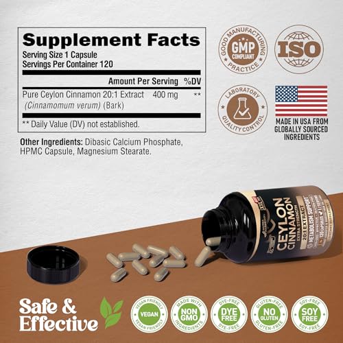 NutraHarmony Ceylon Cinnamon 20:1 Extract