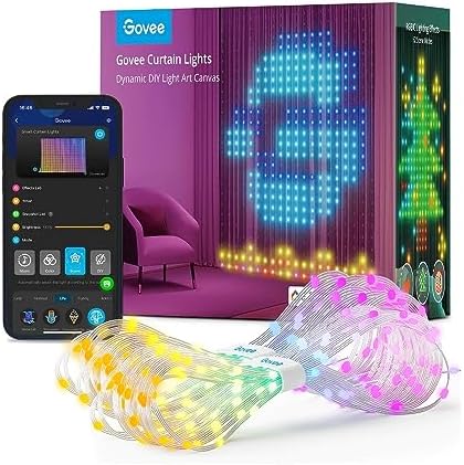 Govee Curtain Light 1.5m - Multi-colors