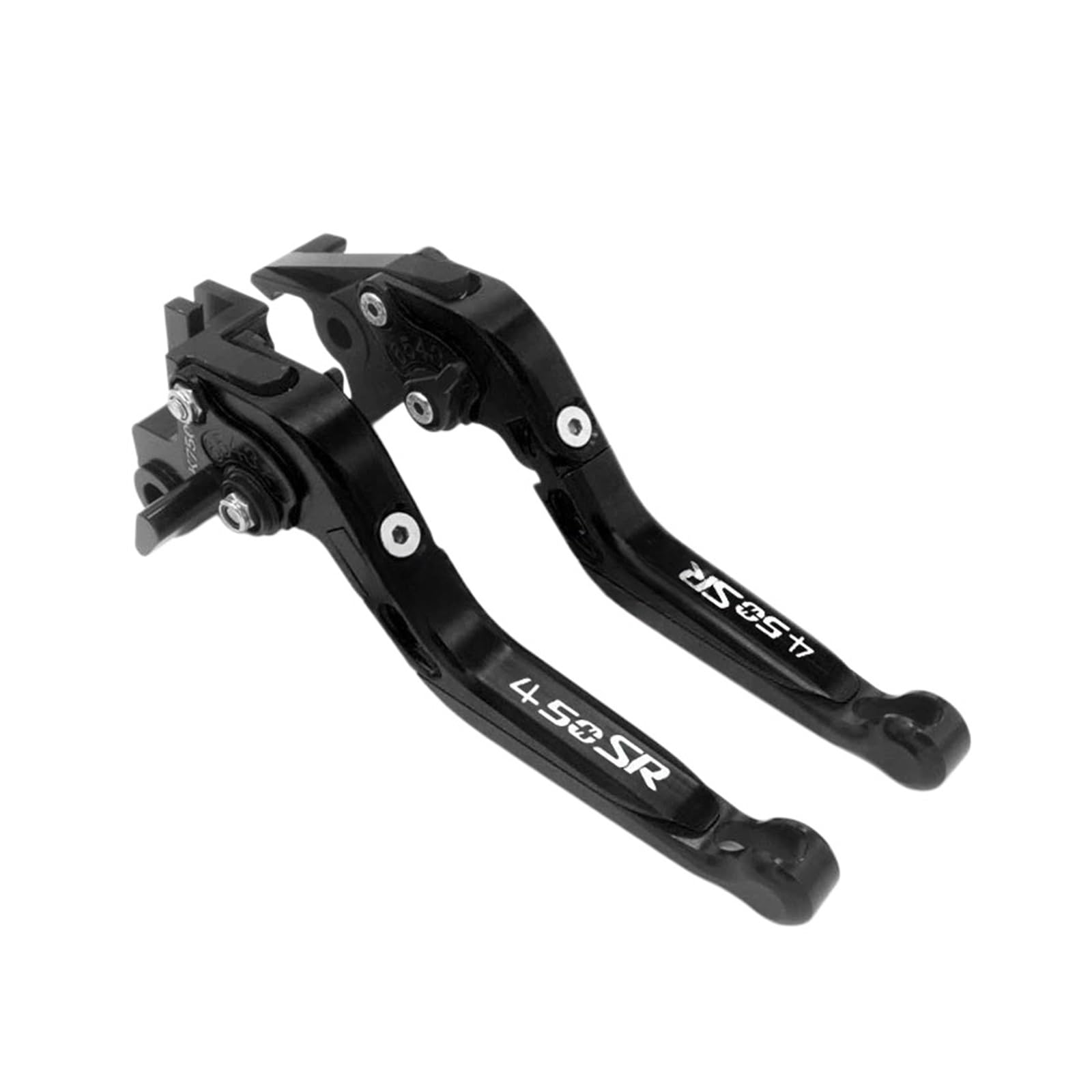 WNFTYSKE Motorcycle Brake Clutch Lever Pivot Levers Motorcycle Accessories CNC Aluminum Folding Extendable Brake Clutch Lever for CFMOTO 450SR 450 SR 2022
