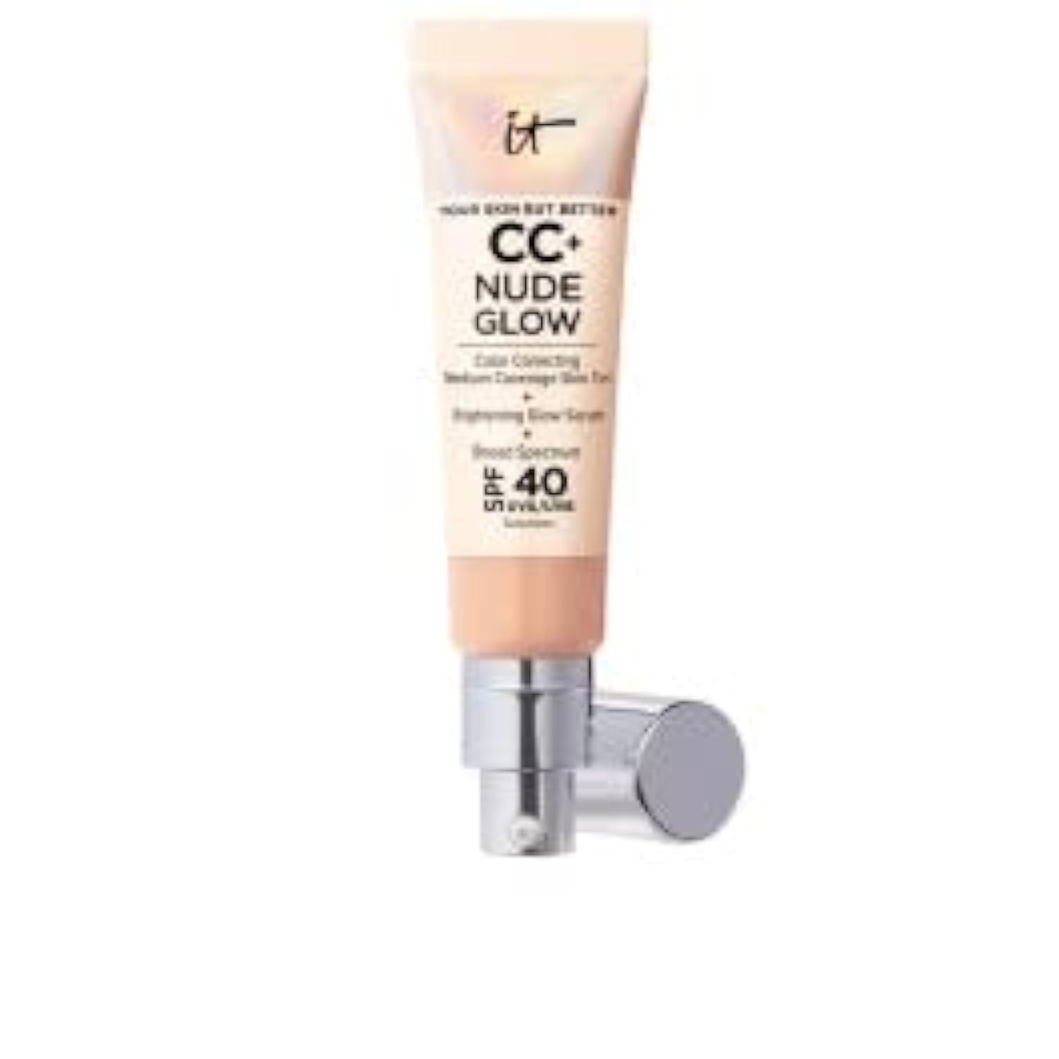 CC+ NUDE GLOW light foundation + glow serum SPF40#neutral medium 32 ml