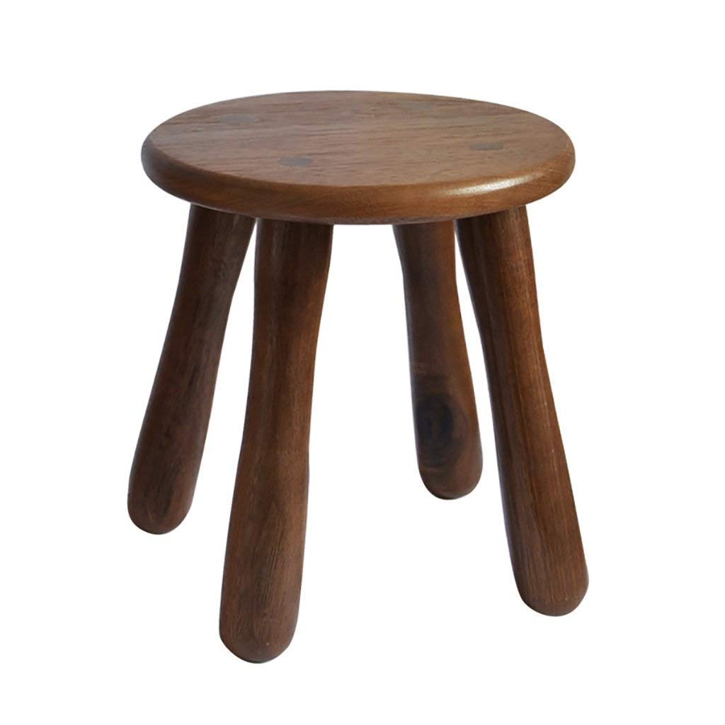 Tabouret de restaurant chic en bois massif pour salle à manger