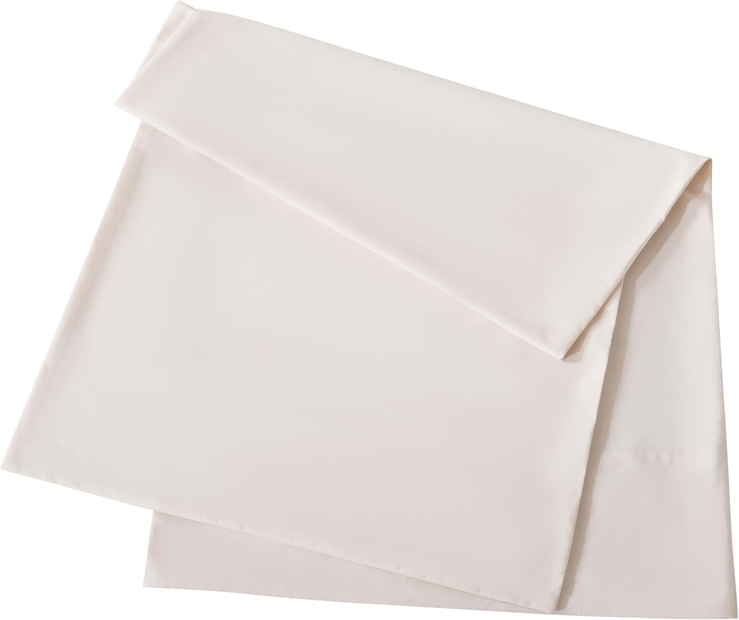 WhatsBedding Body Pillow Cover Cotton Fabric, Long Pillowcase Breathable & Skin-Friendly, Envelope Closure - Beige (20x54 inch) - Image 7