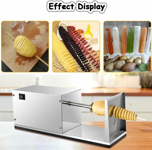 Cortadora espiral para papas en acero inoxidable miniatura 3