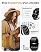 Smart Watches for Men Women(Answer/Make Call), 1.85 inch HD Fitness Tracker Watch with Activity Counter/Sleep Monitor/ 110+ Sports Modes, IP68 Waterproof Smart Watch for Android iPhone iOS Compatible