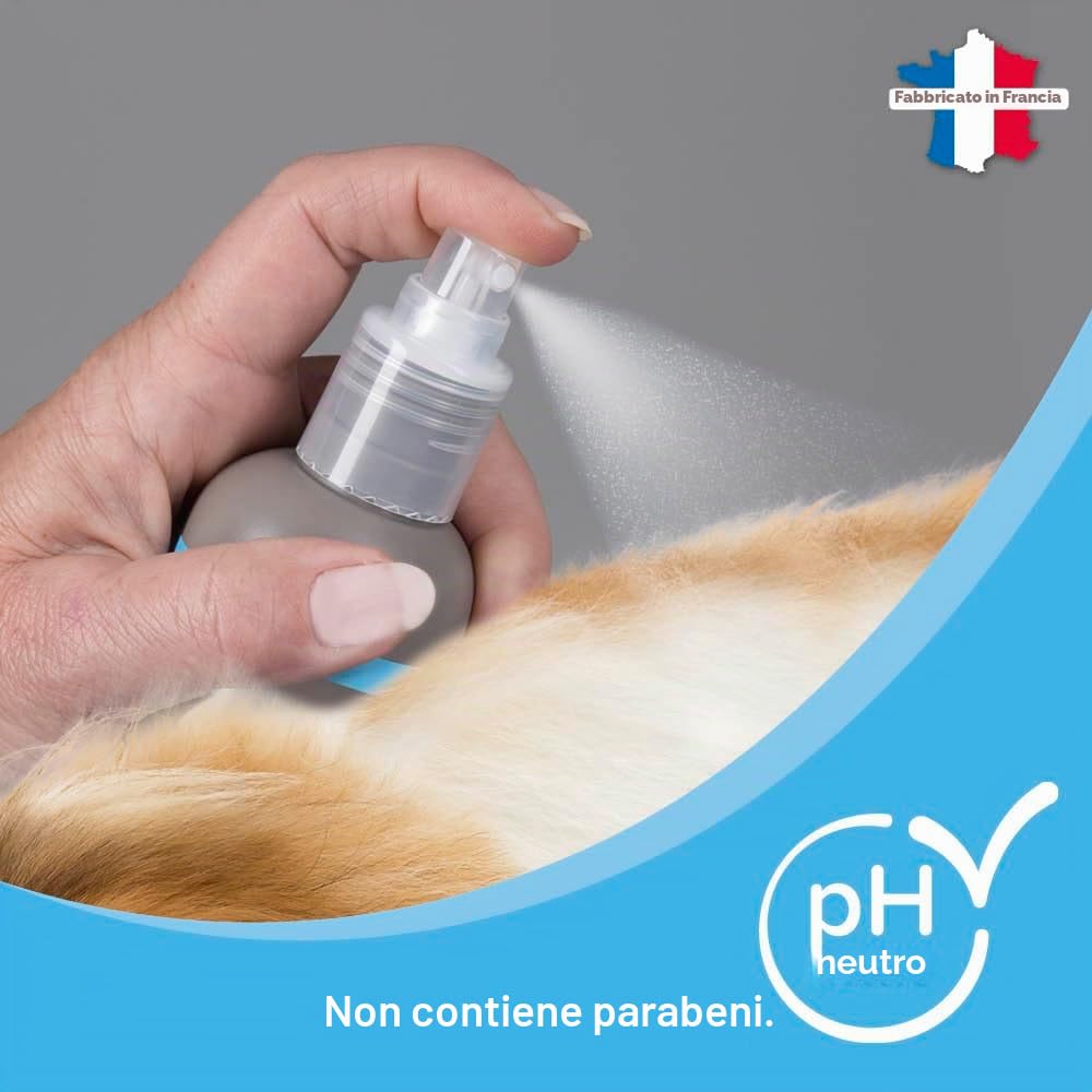 BEAPHAR - Spray ultradistricante per cani - Estratti naturali di Iris, Latte di Karitè e polifenoli d'uva - Districa, idrata, ammorbidisce, protegge il pelo - Pronto all'uso, senza risciacquo - 200 ml