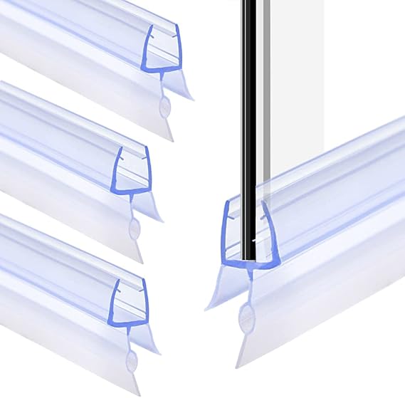 Guarnizione Box Doccia Sottoporta Trasparente - Per Vetro 6-8mm Lunghezza 110cm - Foto 8