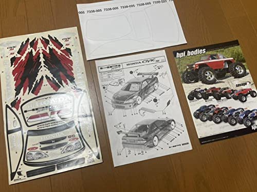★ヒロ★HPI★RS4 スポート2ホンダUSシビッククーペSi 1/10 ホンダ(US) シビック HONDA USAシビッククーペSi自社輸入新車並行5MT