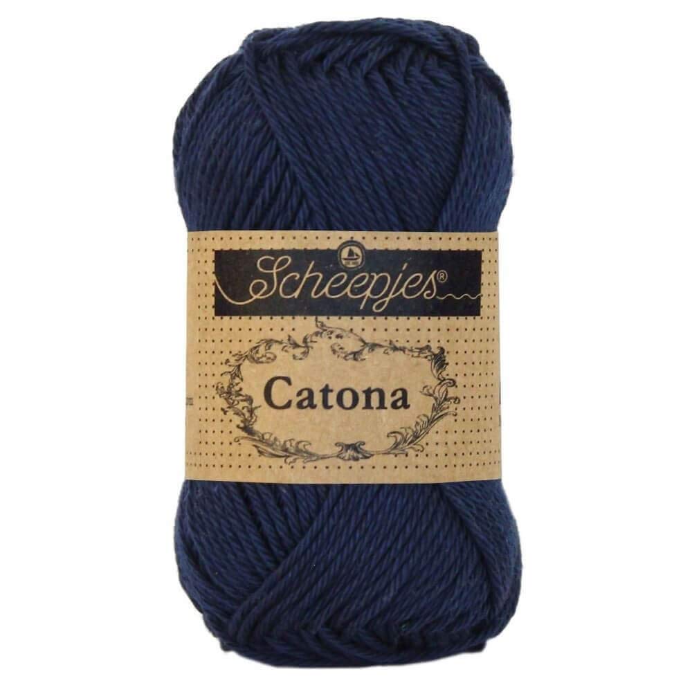Scheepjes - Scheepjes Catona 124 Ultramarine Yarn - 1x25g