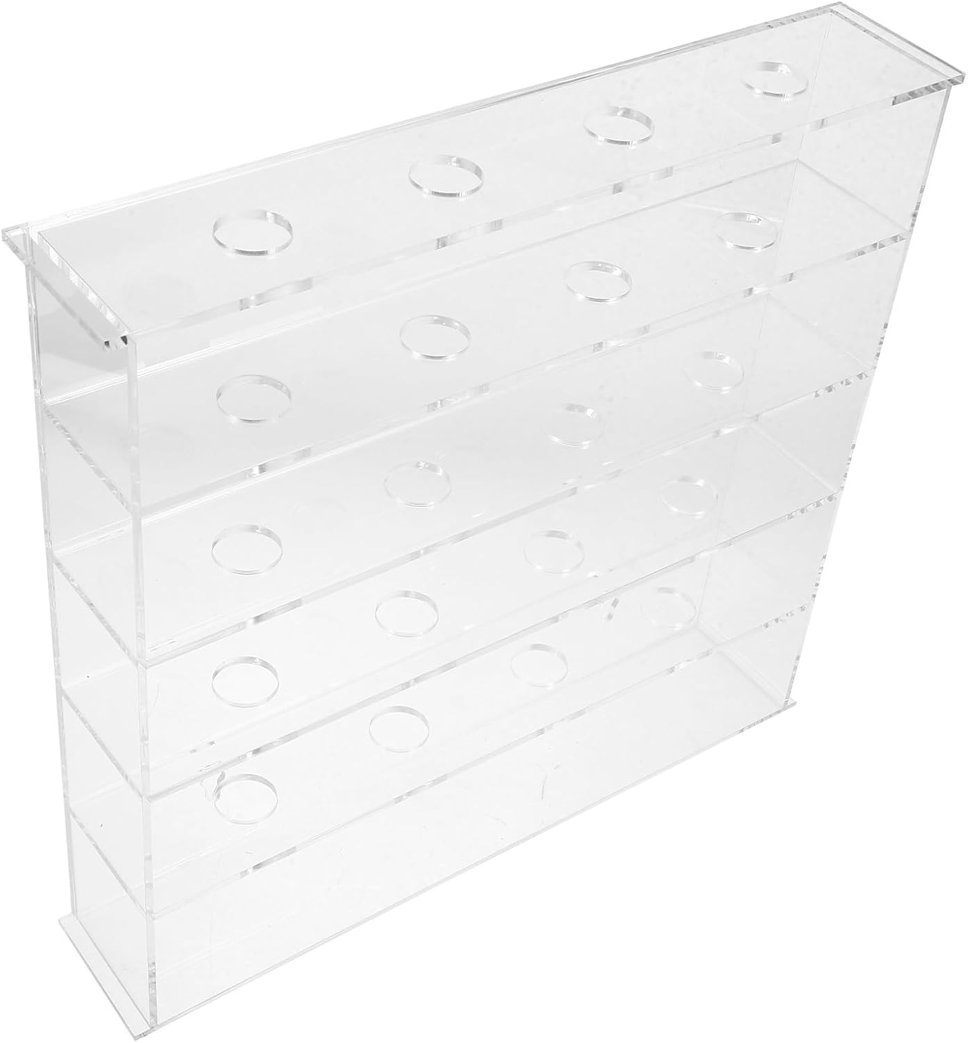 Artibetter Wall-Mounted Acrylic Golf Ball Display Case Organizer with Multiple Compartments, 290x275x55mm, Decorative Golf Ball Holder for Home and Office Memorabilia Storage