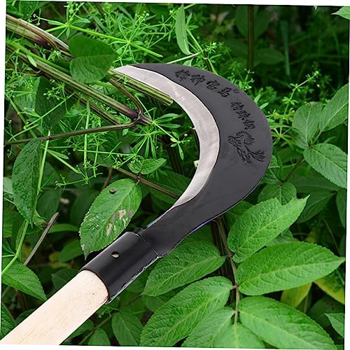 Utensilio de jardinería con mango largo en acero manganeso miniatura 3