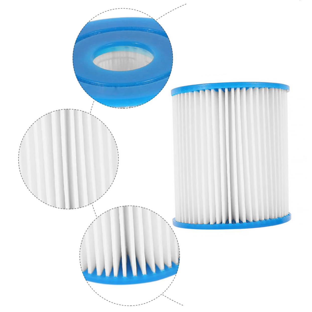 TOYANDONA 4piezas Depuradora Filtro Piscina Bomba De Circulación Limpia Filtro De Piscina De Alta Presión