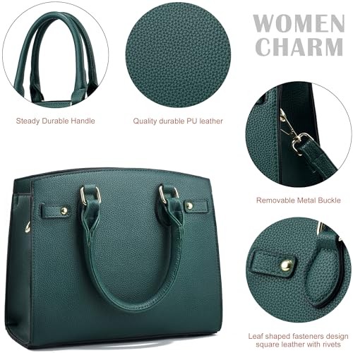 Image of DMICXEL Tote Bag Crossbody Purses for Women Shoulder Handbag PU Leather Top Handle Satchel Bags