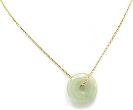 Miracles Minéraux Pendentif Pierre naturelle | Donut Pi chinois| double pointes concentrateur d'énergie