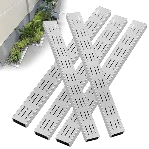 Sistema de drenaje de canal de acero inoxidable con cubierta extraíble, ideal para patio, piscina, granja, cubierta, zanja, solución eficiente de drenaje de agua