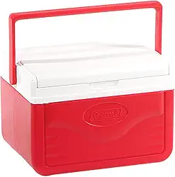 Caixa Térmica 4,7L Vermelha Coleman