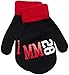 Disney Boys' Mickey Mouse, Car Lightning McQueen Winter Hat & Mittens or Gloves Set (Toddler/Little Boys), Size Age 2-4, Mickey Mittens Set - Red