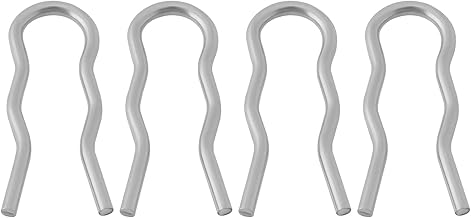 Set of 4 Coffee Machine Spring Clips 6132101300 Replacement Part Compatible with Delonghi EC140B ECA13000 ECA13200 ECA13400 ECA13500N ECA13500S