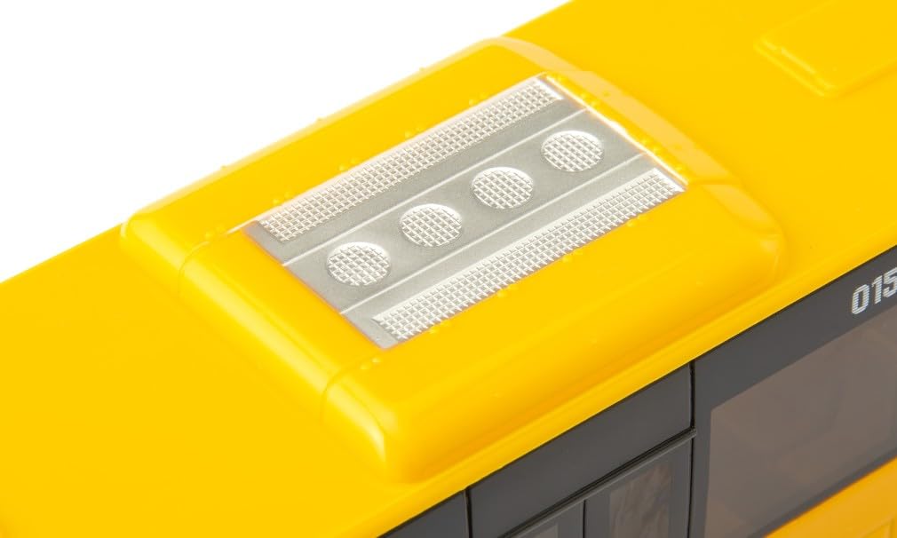 Siku 3734, MAN Lion's City autobus urbano, 1:50, Metallo/Plastica, Giallo, Autobus giocattolo per bambini, Sportelli apribili, Cofano motore apribile
