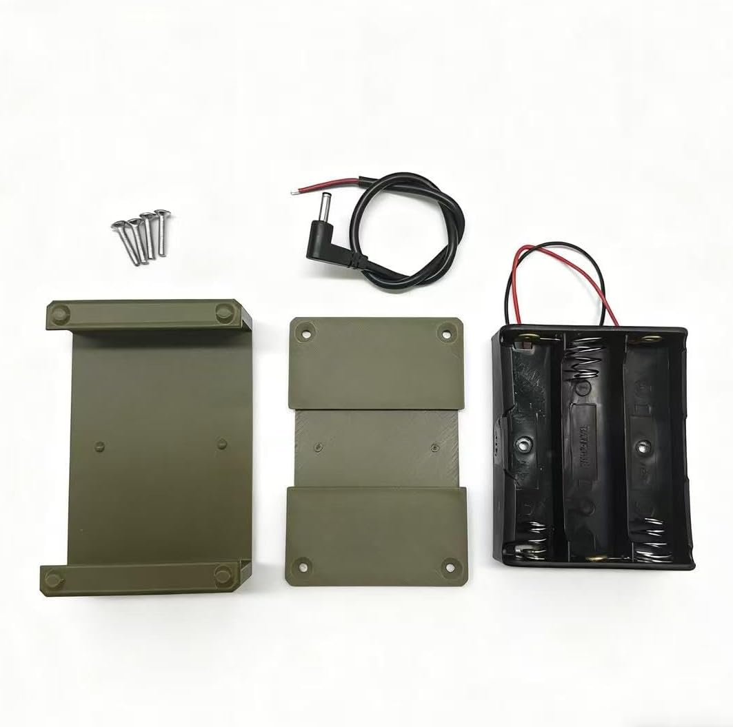 Malahit tr uSDX Transceiver usdx Battery Case Kits by DL2MAN Old Army Green