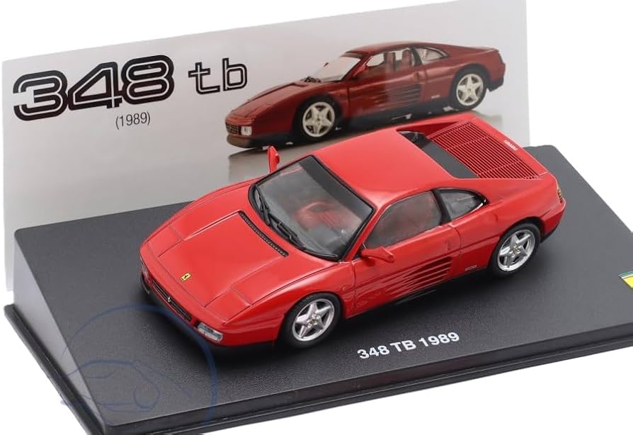 Amazon | フェラーリ ミニカー 1/43 Ferrari 348 TB 1989