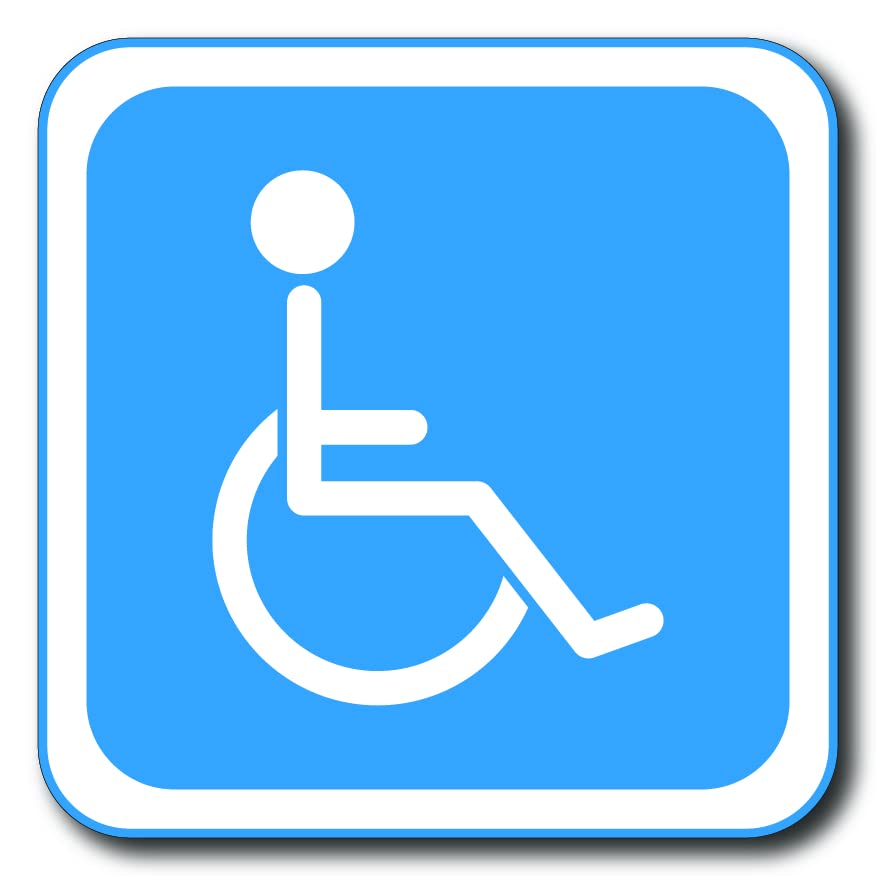 Handicap Magnetic Sign by DCM Solutions