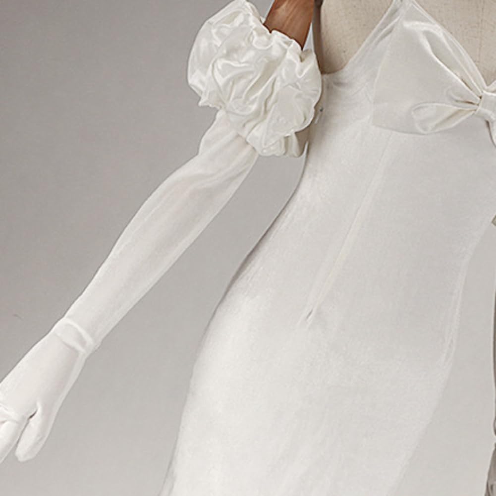 Jilijia Sua Cosplay Costume Anime Dress White Gown Set Women's Halloween Party Stage Performance Outfit, Sua Show Costumes With Wig - Image 2