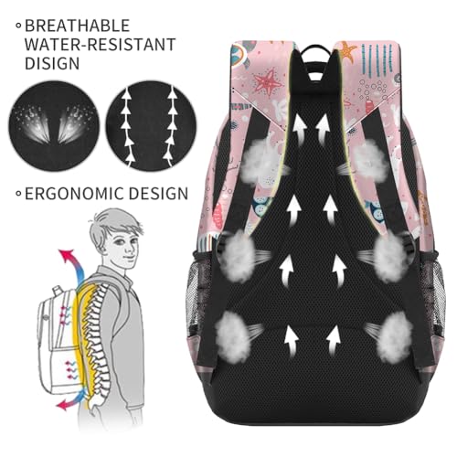 Image of rickyh style School Backpack Travel Bag for Men & Women Lightweight College