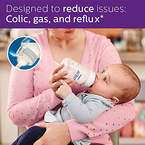 Image of Philips Avent Anti Colic Bottle 260ml (Twin Pack) & Natural 2.0 Bottle 330ml Pack of 2 SCF036 /20