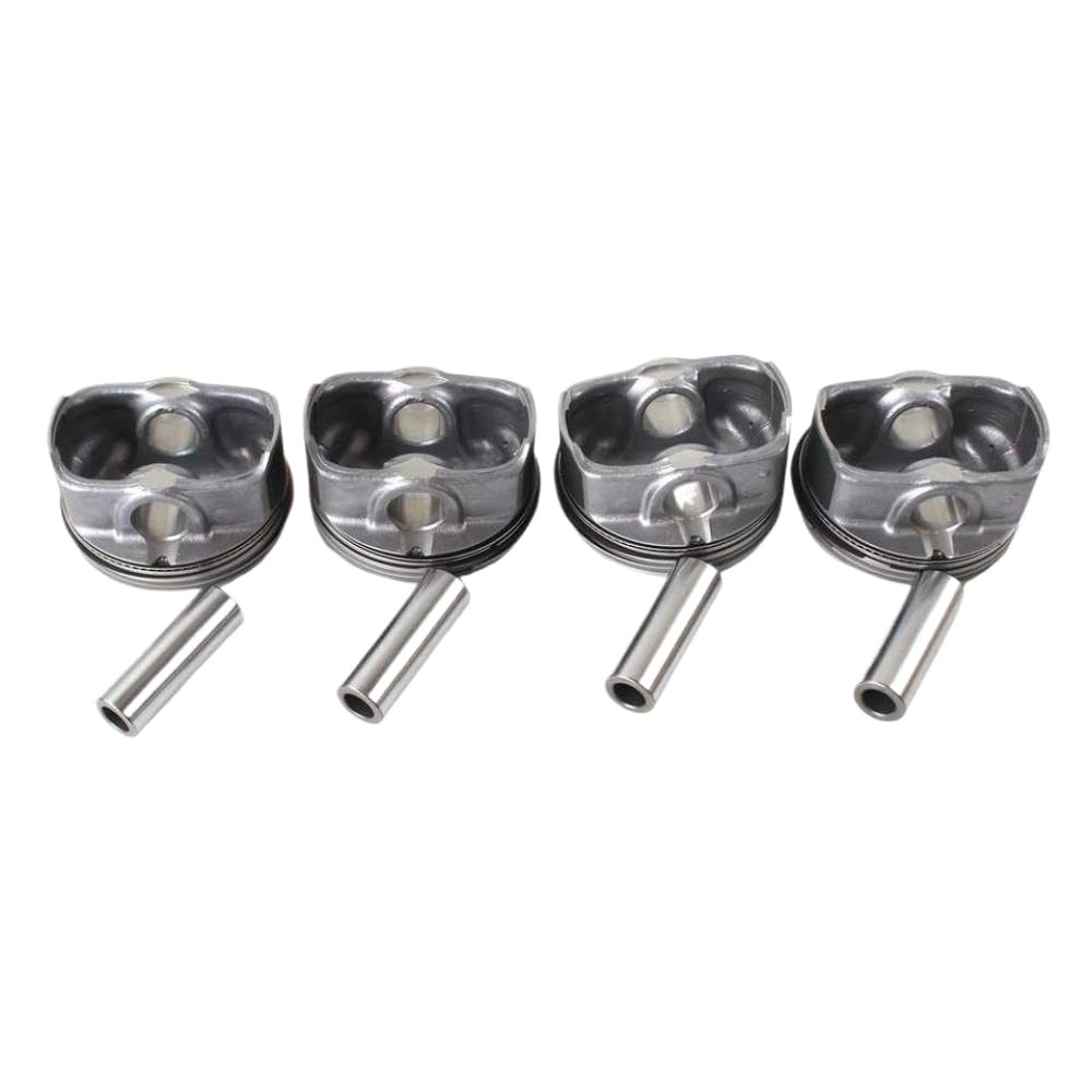 Pistone E Fasce Elastiche Motore 4pz +0. 5 Compatibile con Accent Rio 1 del 2012 2016. 6 litri DOHC 23041 2B600 23041 2B610