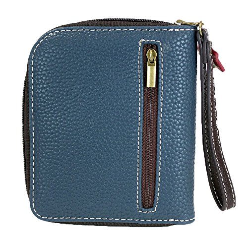 Chala Zip Around Wallet"Horse" Navy #TOP2